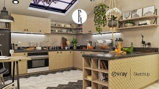 VRay Lights Tutorial | Interior Night Scene