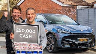 “You are having a giraffe!” Cheshire Winner Nabs £61k Cupra plus £50k CASH