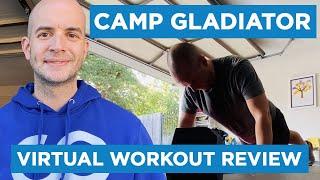 Camp Gladiator Virtual Workout Review | Online At-Home Fitness | Free Trial Available