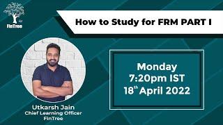 How to Study for FRM Part I?