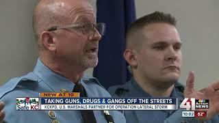 KCK police target gangs, drugs in special operation