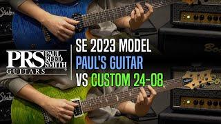 PRS SE 2023 Model Paul's Guitar VS Custom 24-08 Review (No Talking)