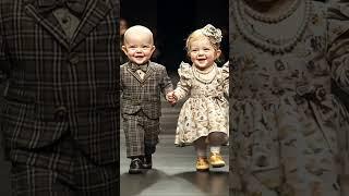 Adorable baby fashion show #shorts