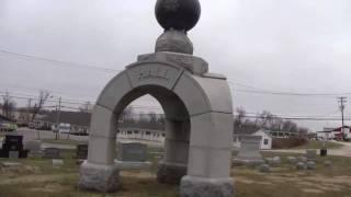 Masonic Tombstone in Pittsfield, Il