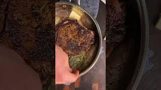 Whiskey-Infused Ribeye Delight: A Sizzling Symphony of Flavors  #steak #ribeyesteak #shorts