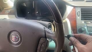 How to program Cadillac DTS key to ignition for free