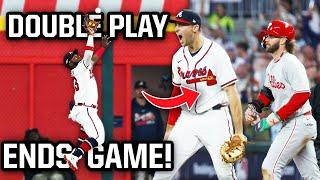 Braves come back and throw out Bryce Harper to win, a breakdown