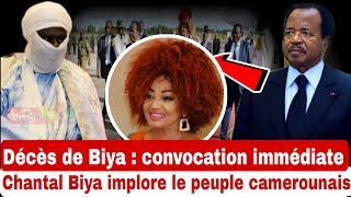 Décès de Biya Biya, le Vice-président du sénat convoqué d'urgence, Chantal Biya implore le peuple.