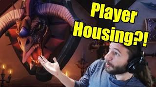 PLAYER HOUSING IN WOW IS HAPPENING! (Warcraft 30 Direct Reaction)