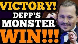 Victory! Johnny Depp WINS his BIGGEST WIN EVER! The media ADMITS they're WRONG!