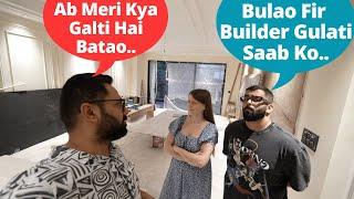 Biwi Ne FIRST TIME Hamare New Ghar Ki Construction Dekhi..