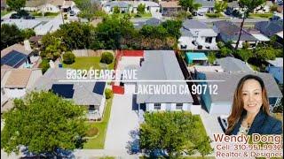 Newly Renovated SFH for Sale | 5332 Pearce Ave, Lakewood, CA