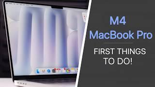 M4 MacBook Pro - First 23 Things To Do! (Tips & Tricks)