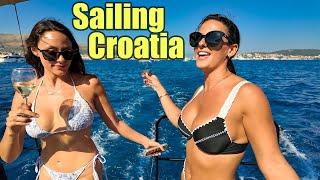 Sailing Croatia during Yacht Week