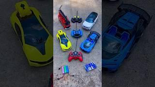 4 Remote Control Racing Cars Testing #car #cars #racing #toys #cartoon #shorts #redkashshorts