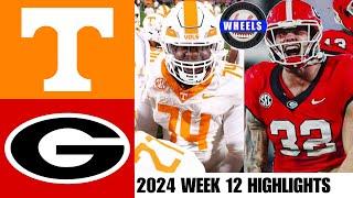 #7 Tennessee vs #12 Georgia | Week 12 | 2024 College Football Highlights