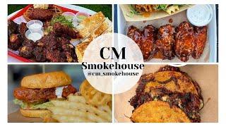 CM SMOKEHOUSE Review: One of The Best BBQ Joints in Texas | Brandon Lewin & Allison Wojtowecz