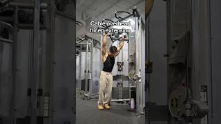 Do Overhead Cable Tricep Extensions Like THIS and You Will Never Go Back