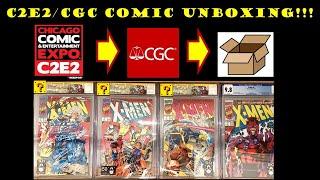 X-Ceptional CGC graded comic book unboxing!?!? C2E2 signature series books are in!