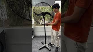 Mingletec BLDC industrial fan installation video #mingletec #bldcfan #youtubeshorts #fyp