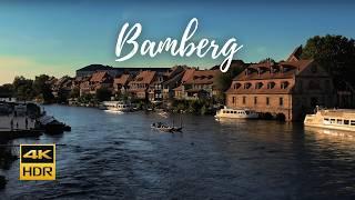 Summer Evening Walk in Bamberg, Germany Walking Tour - 4K HDR