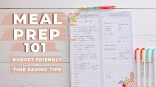 HOW TO MEAL PREP FOR WEIGHT LOSS | HEALTHY EASY RECIPES | $20 PER WEEK! STUDENT APPROVED!