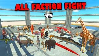 ARBS ALL FACTIONS FIGHT TOURNAMENT with SHINCHAN and CHOP in Animal Revolt Battle Simulator