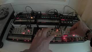 Adam Vox playing a Goa/Acid Trance jam using Korg Volcas