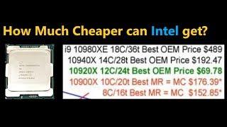 Intel i9 could become this Cheap, but only if AMD cares…