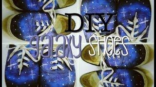 DIY Galaxy Shoes