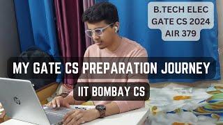 How I Cracked GATE CSE 2024 in 6 Months | From Electrical to Computer Science to IIT Bombay CS