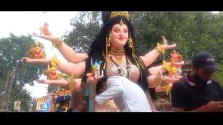 durga mata puja Navratri Banda Visarjan 2024 video #mastyoutube #virendra