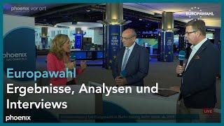 Europawahl 2024: Ergebnisse, Analysen und Interviews | 09.06.24