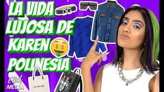 LA MILLONARIA Y LUJOSA VIDA DE KAREN POLINESIA  - CASAS, VIAJES, ROPA DE DISEÑADOR, ZAPATOS Y MÁS