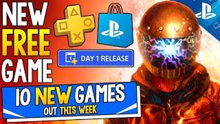 10 NEW PS5/PS4 Games Out THIS WEEK! New FREE PS Plus Game, New HORROR Game, New JRPG + More