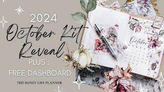 Unboxing my Planner Sticker Subscription Kit for October from The Rosey Life Planner