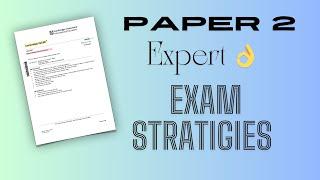 Improve your IGCSE Paper 2 Exam Grade with these strategies 