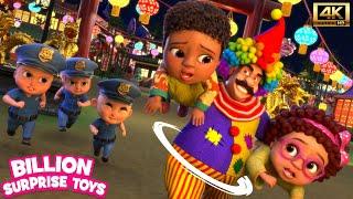 Clown Tricks Kids | Kids Police Stories | Season 1 Episode 3 [4k]