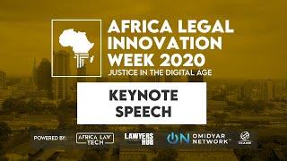 Africa Legal Innovation Week 2020 Keynote Speech: Moe Odele - Founder, Vazi Legal & Scale my Hustle