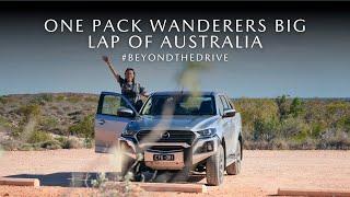 One Pack Wanderers Big Lap of Australia in Luna the Mazda BT-50