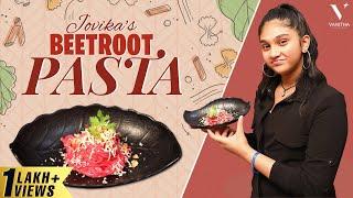 Jovika's Beetroot Pasta | Jovika's Kitchen | Vanitha Vijakumar