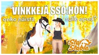 Vinkkejä Star Stable Onlineen | SSO Suomi