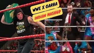 WWE x Garba | Indian mashup | Abhilash Vlogs