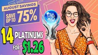 14 Easy Platinum Games For $1.26 - PSN Sale August Savings