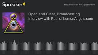 Interview with Paul of LemonAngels.com