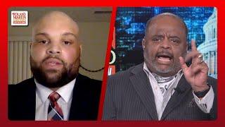 Roland DESTROYS Black conservative who said Black-media doesn't focus on Black-on-Black crime