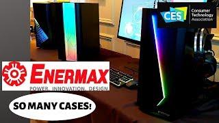 The Saberay ADV is an Awesome Computer Case! - Enermax - CES 2019