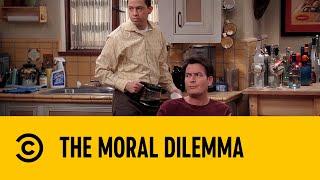 The Moral Dilemma | Two And A Half Men | Comedy Central Africa