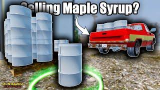 Making Money Selling Barrels of Maple Syrup! | Mon Bazou (Hard Mode + Permadeath)