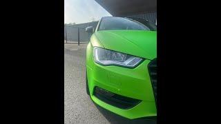 CarWrapping am A3 in Wasabi Grün! Was meint ihr?